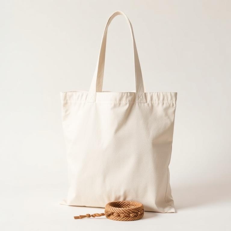 Bolsa Tote Algodão Cru